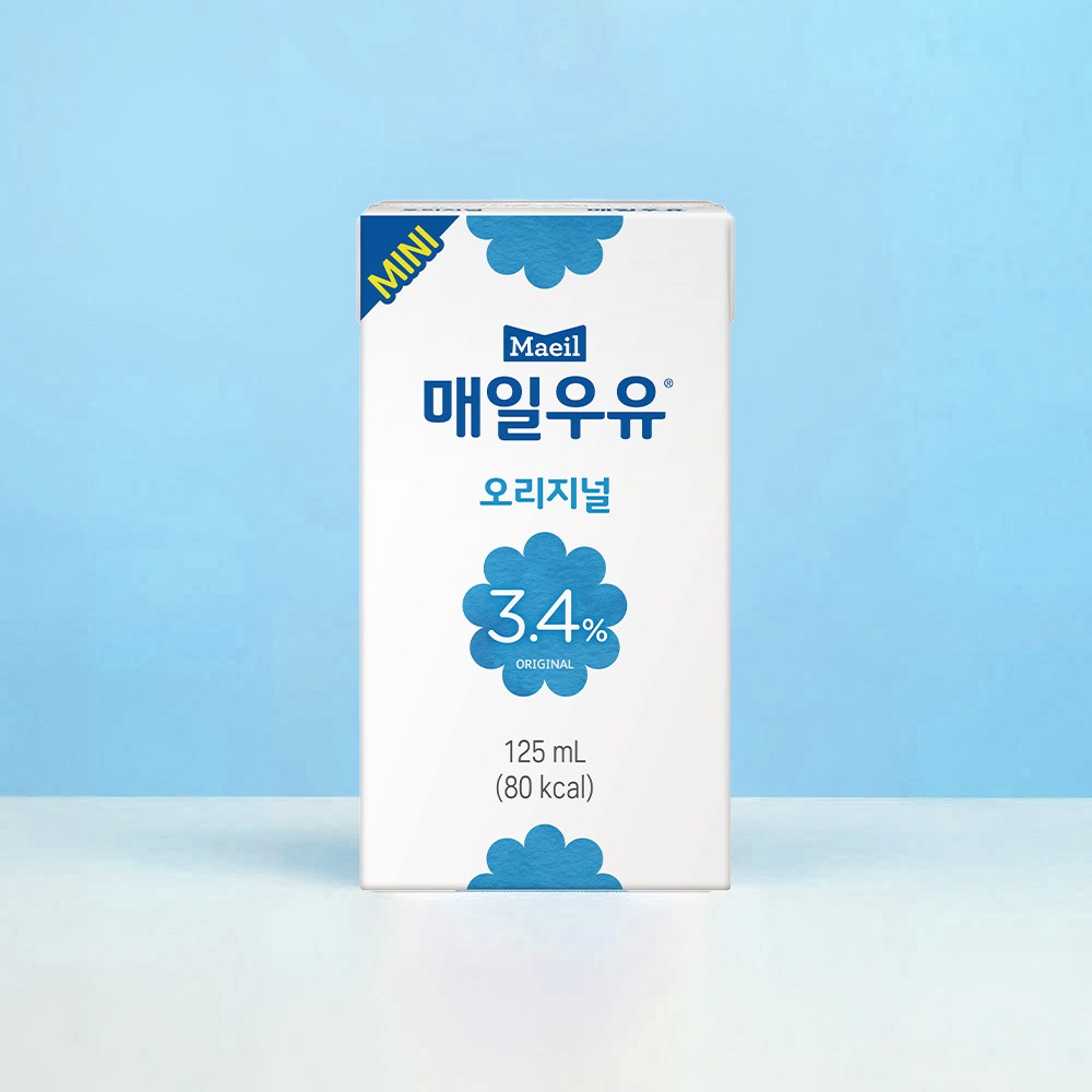(주)매일유업 매일유업 매일우유 멸균 오리지널 미니, 125ml, 24팩