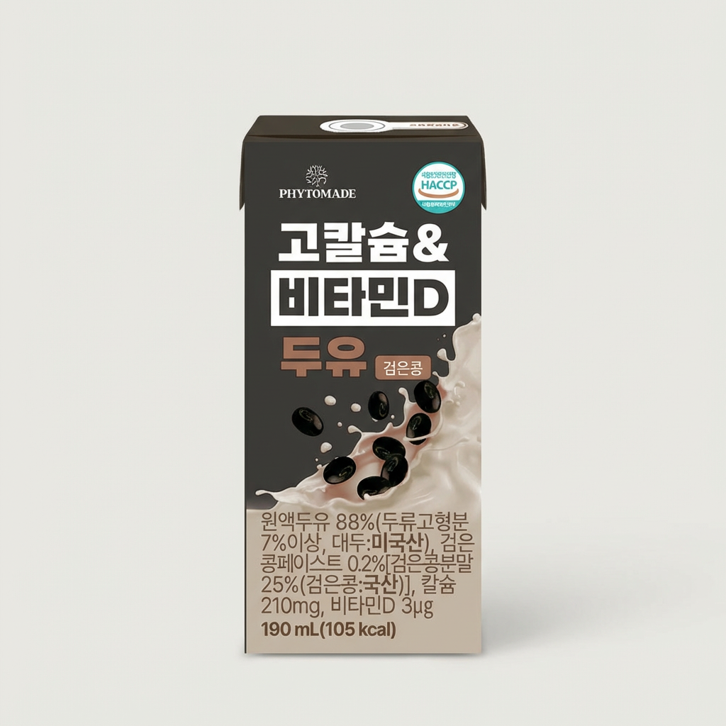 파이토메이드 고칼슘&비타민D 두유 검은콩, 190ml, 24개 가격 추이 파이토메이드 고칼슘&비타민D 두유 검은콩, 190ml, 24개 - 최저가 8,800원