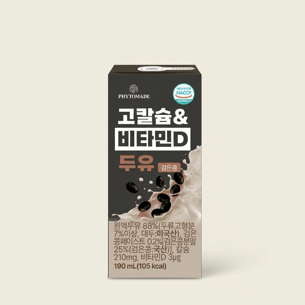 파이토메이드 고칼슘&비타민D 두유 검은콩, 190ml, 48개 가격 추이 파이토메이드 고칼슘&비타민D 두유 검은콩, 190ml, 48개 - 최저가 16,500원