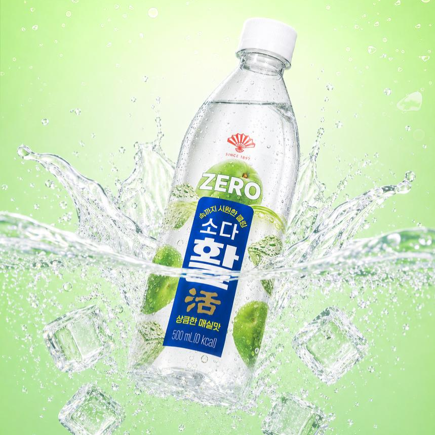 동화 부채표 소다활 제로, 매실맛, 500ml, 24개 가격 추이 동화 부채표 소다활 제로, 매실맛, 500ml, 24개 - 최저가 17,900원