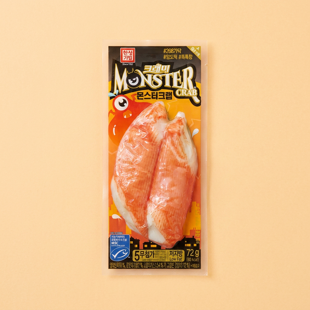 크래미 몬스터크랩, 72g, 10개