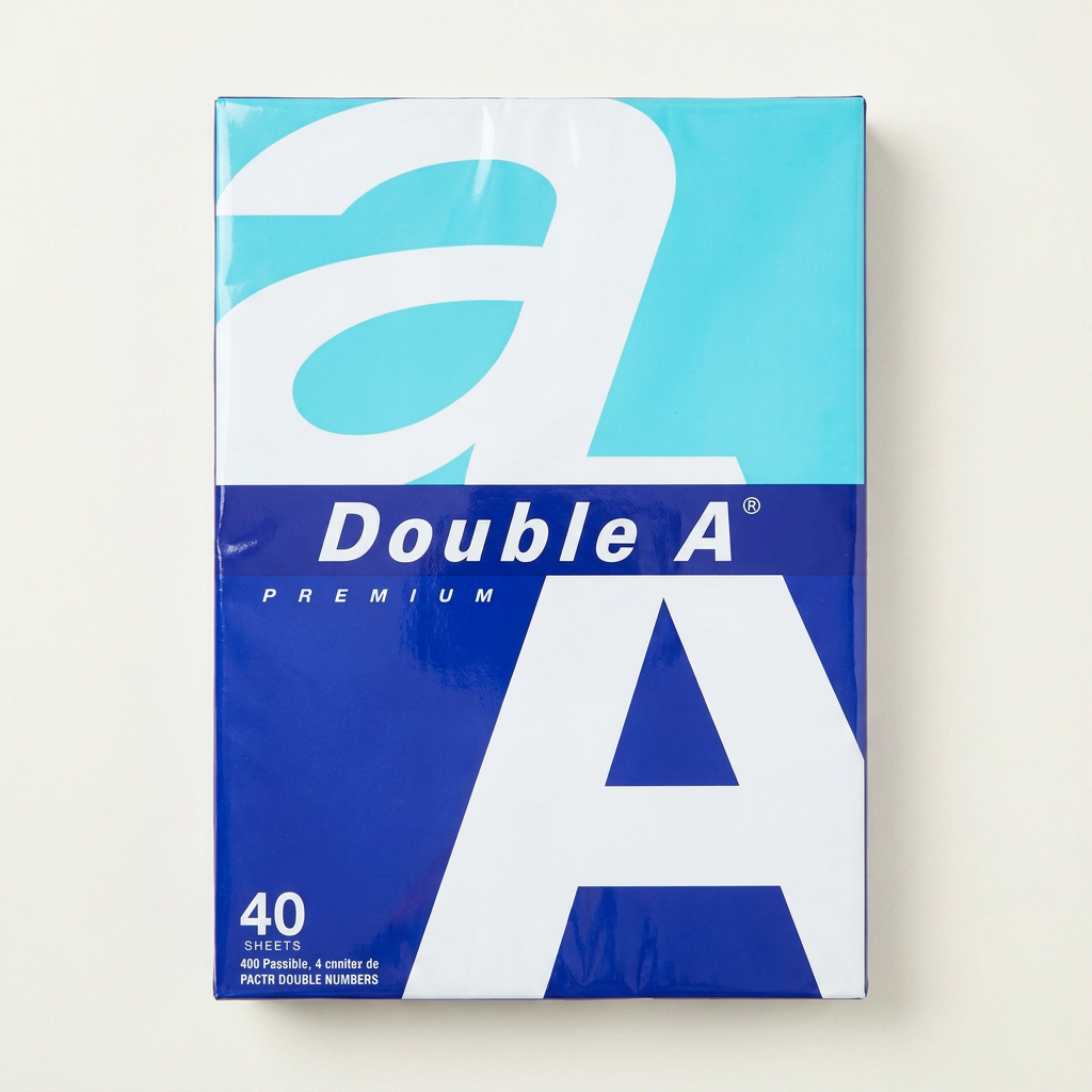 더블에이 복사용지, A4, 210x297mm, 80g, 40매, 화이트, 1개