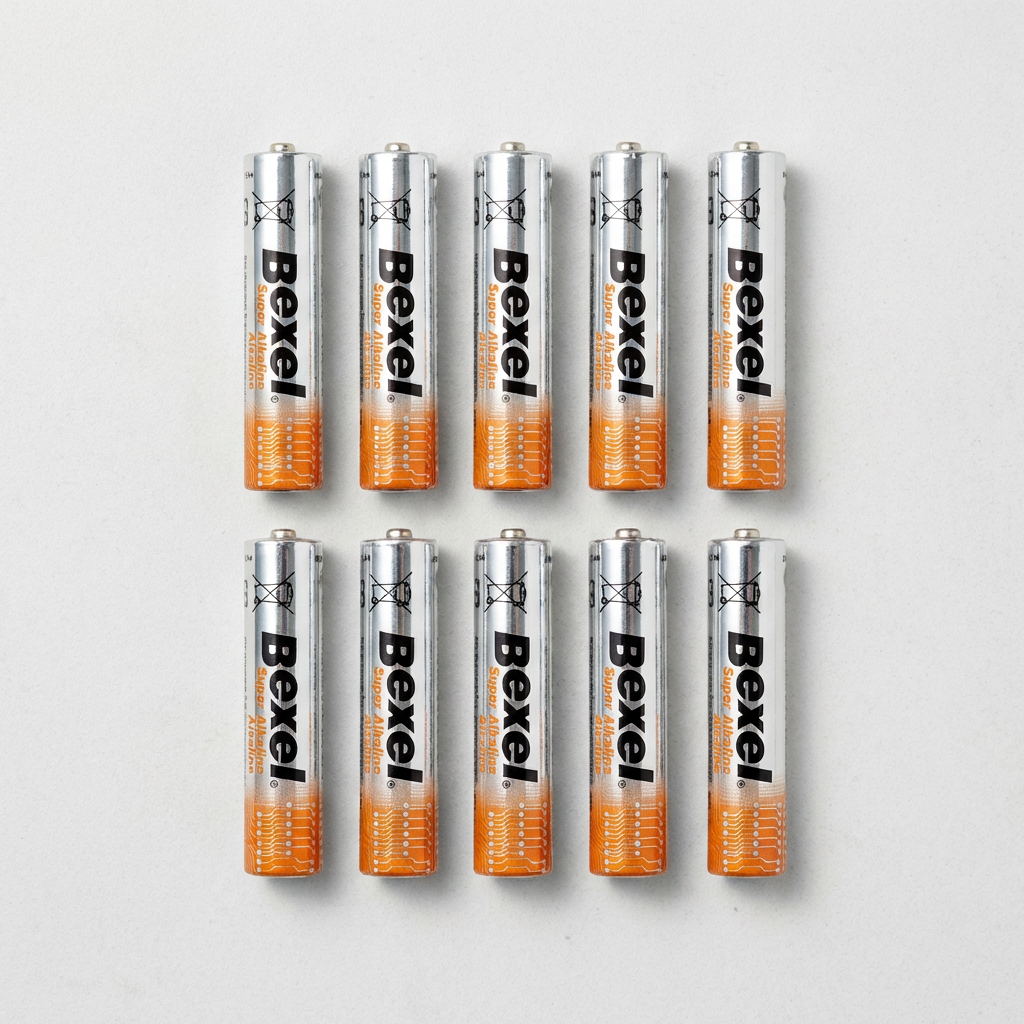 벡셀 알카라인 건전지, AAA, 1.5V, 12개
