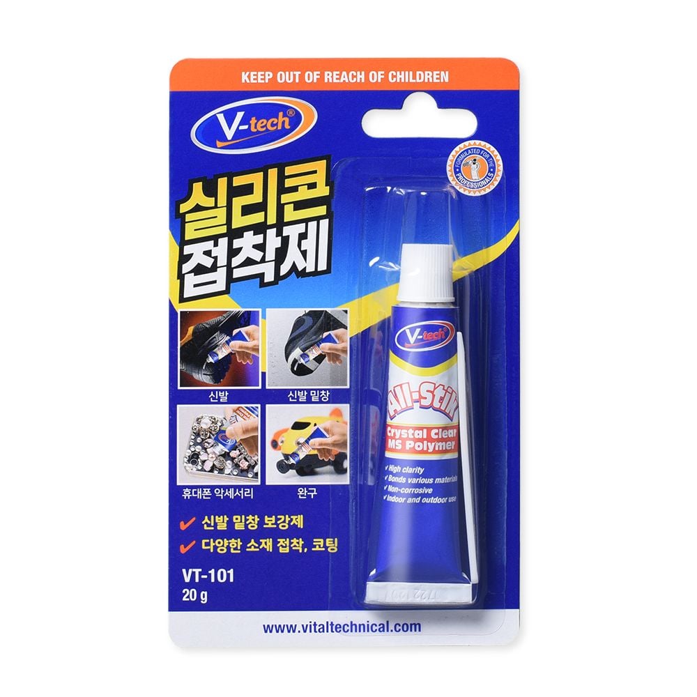 브이텍 실리콘 접착제, VT-101, 20g, 1개 가격 추이 브이텍 실리콘 접착제, VT-101, 20g, 1개 - 최저가 7,860원