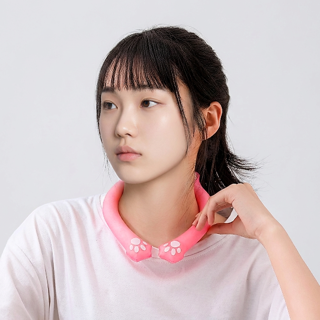 아이스 넥쿨러 18도, 레드, 프리, 1개