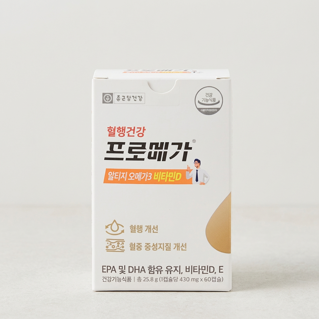 종근당건강 프로메가 알티지 오메가3 비타민D, 3 box, 60캡슐