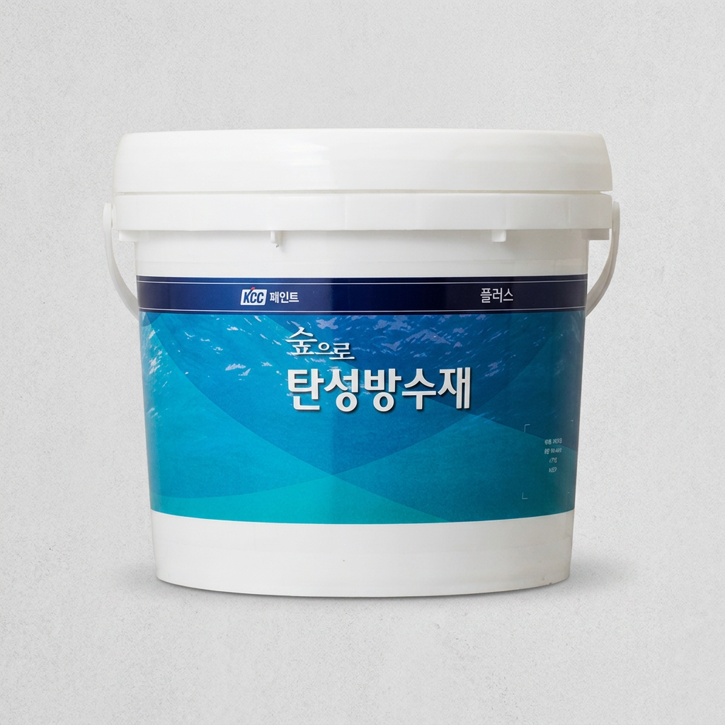 KCC 숲으로 탄성방수재 플러스, 회색, 16kg, 1팩