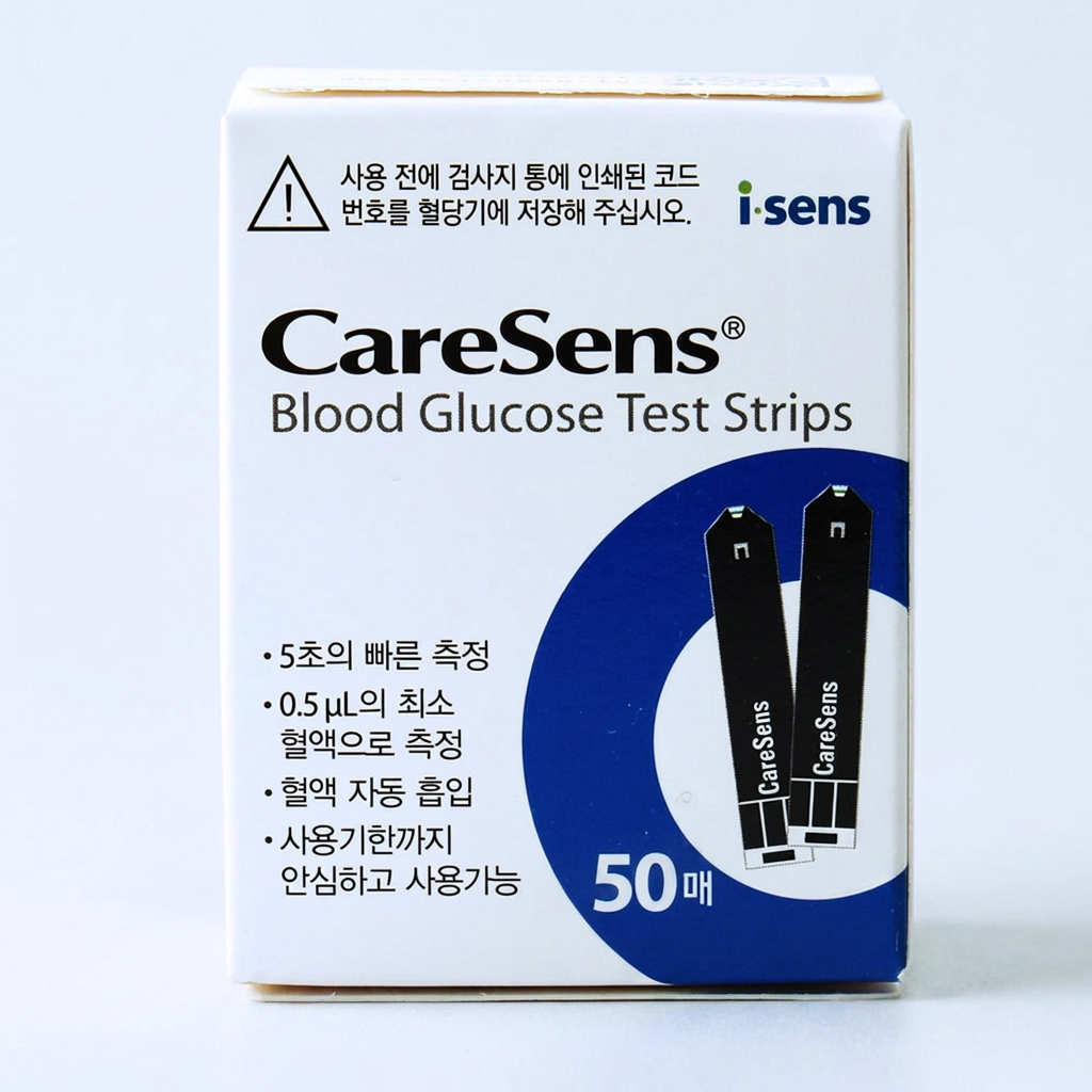 케어센스2 플러스 혈당시험지, GSA01, 50매, 1세트