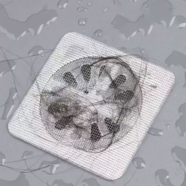 붙이는 방충망 거름망 스티커 50P, 투명, 10x10cm, 50매
