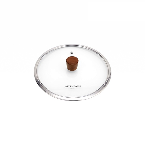 알텐바흐 파인우드 통5중 커버, 24cm, 유리우드, 1개