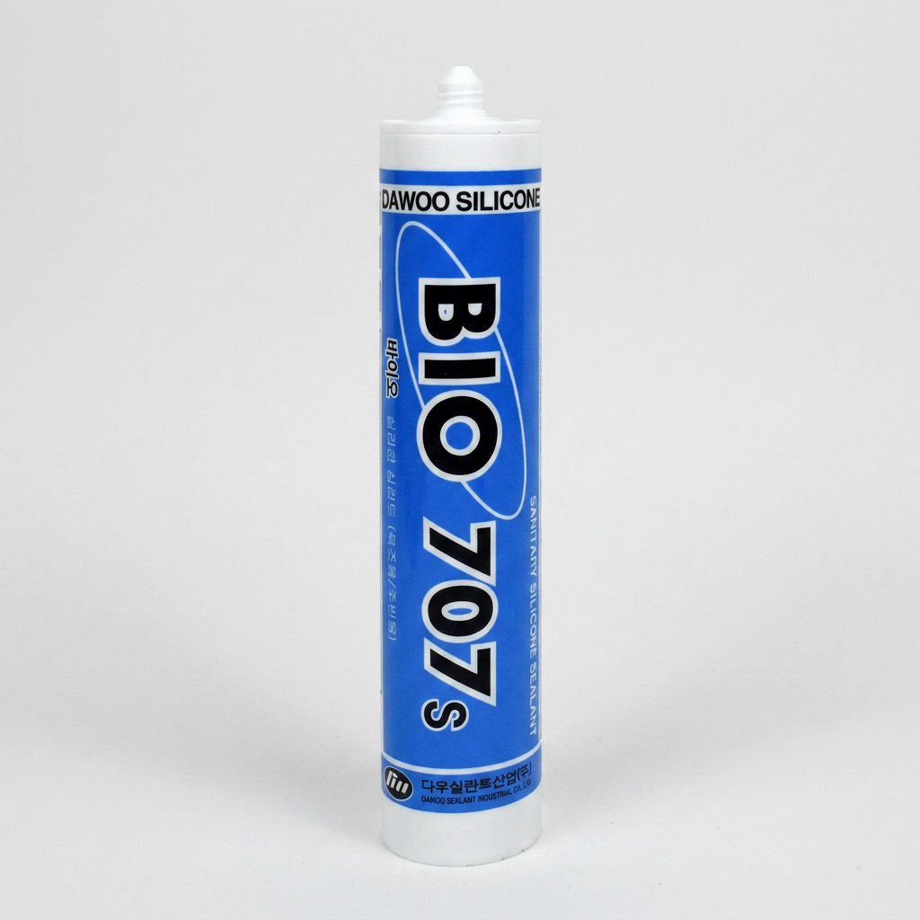 대우실리콘 Bio 707 창틀용 마감 실리콘, 투명, 1개