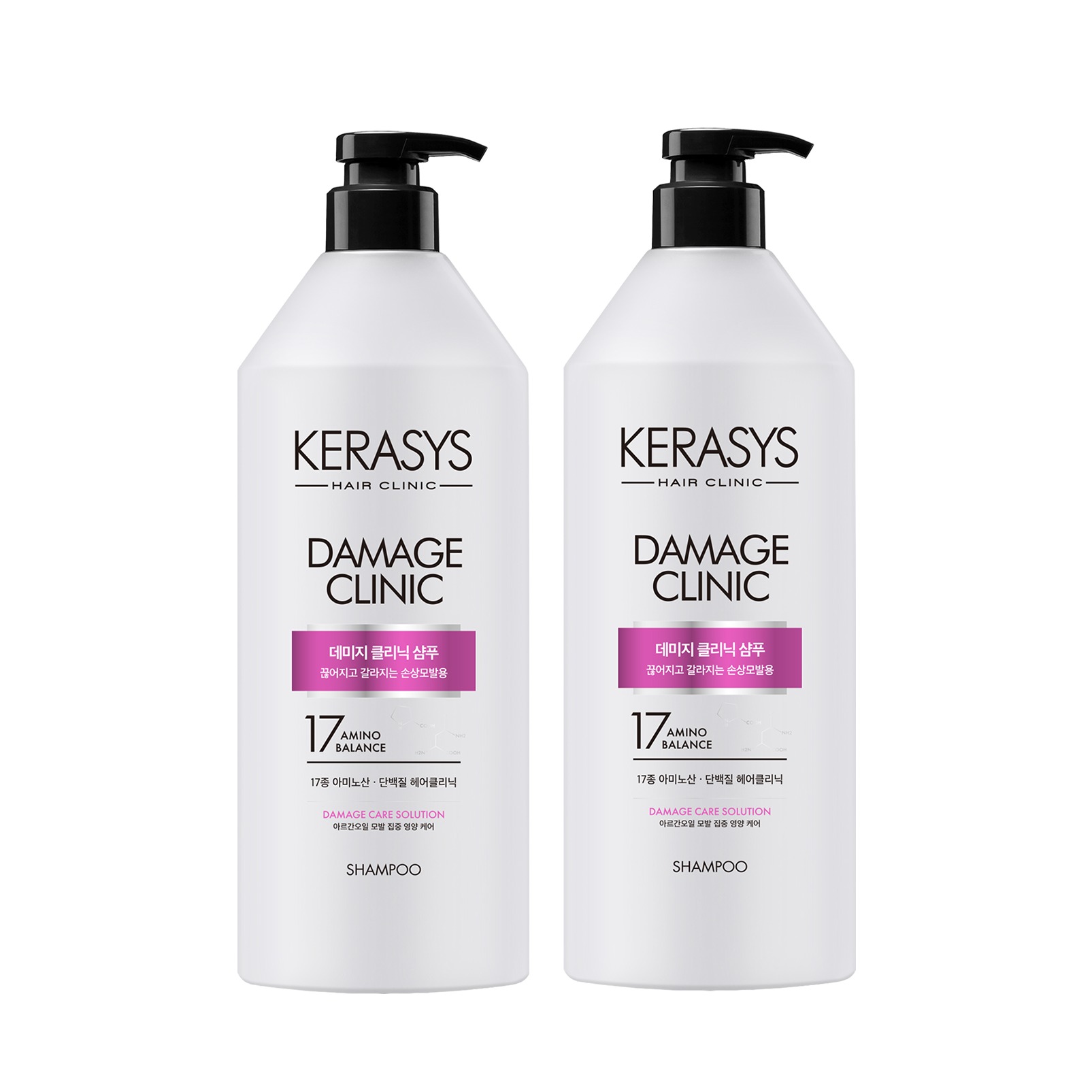 케라시스 데미지 클리닉 단백질 샴푸, 980ml, 2개