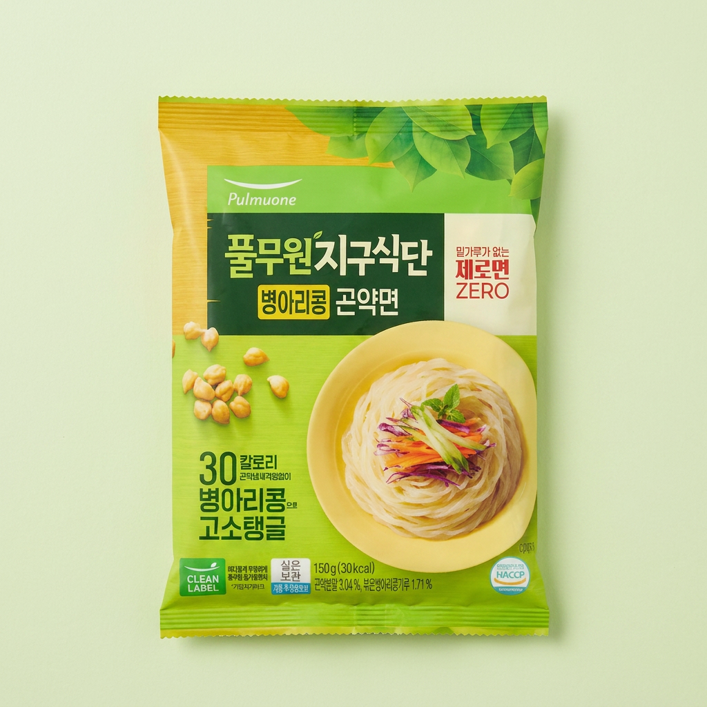 풀무원 지구식단 병아리콩 곤약면, 150g, 20개