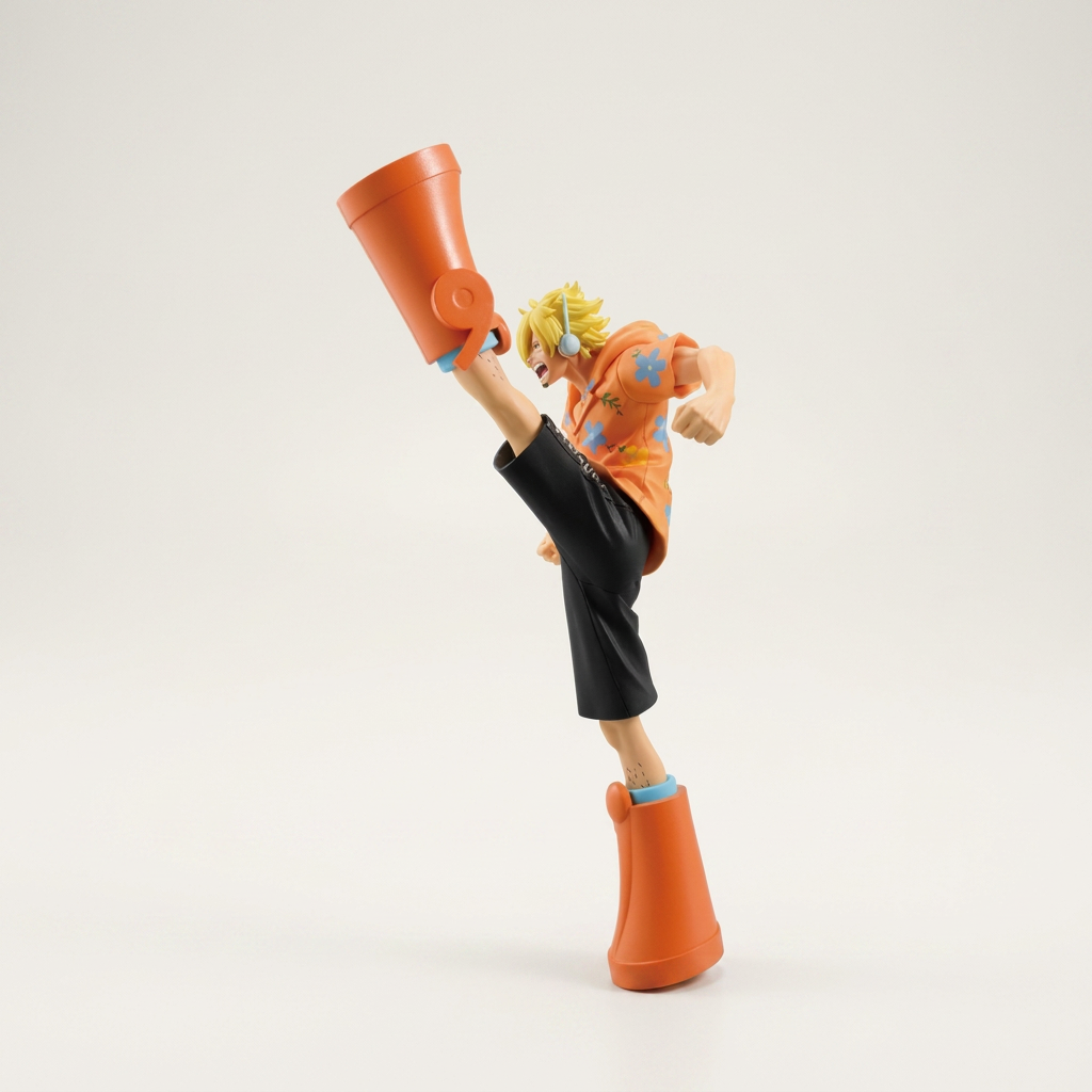 반프레스토 원피스 배틀 레코드 콜렉션 산지 피규어, 21cm, 1개
