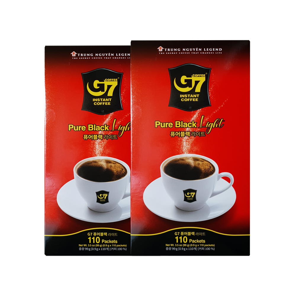 G7 커피 퓨어블랙 라이트, 0.9g, 110개입, 2개 가격 추이 G7 커피 퓨어블랙 라이트, 0.9g, 110개입, 2개 - 최저가 22,671원