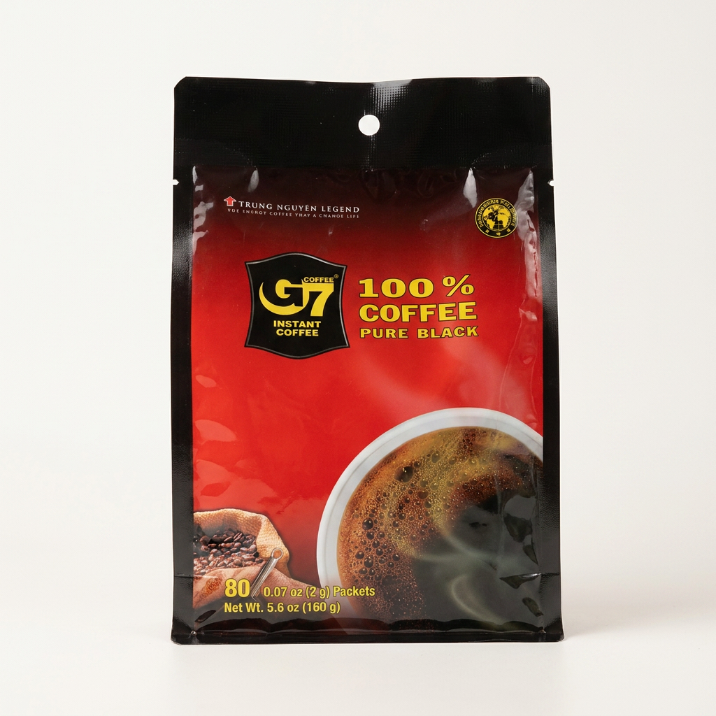 G7 퓨어 블랙커피, 2g, 80개입, 2개
