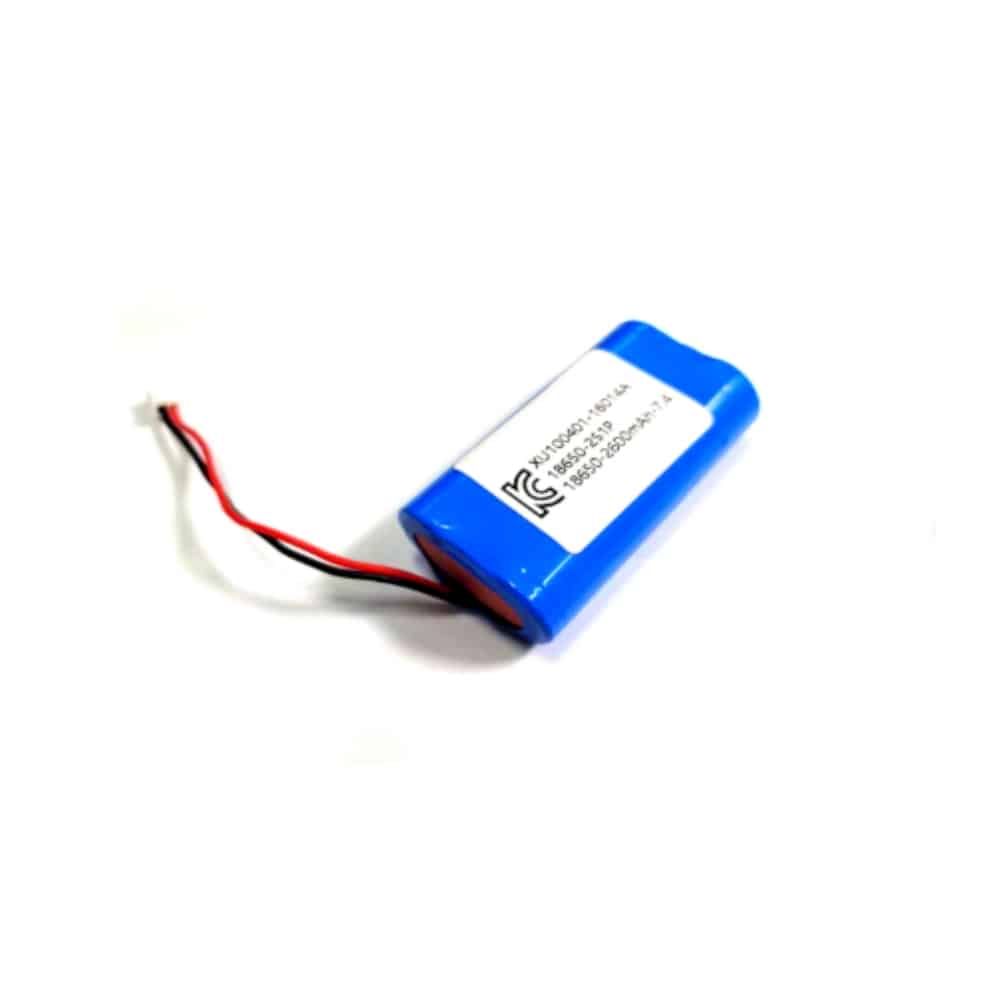 리튬이온 18650 배터리 팩, 7.4V, 2600mAh, 1개