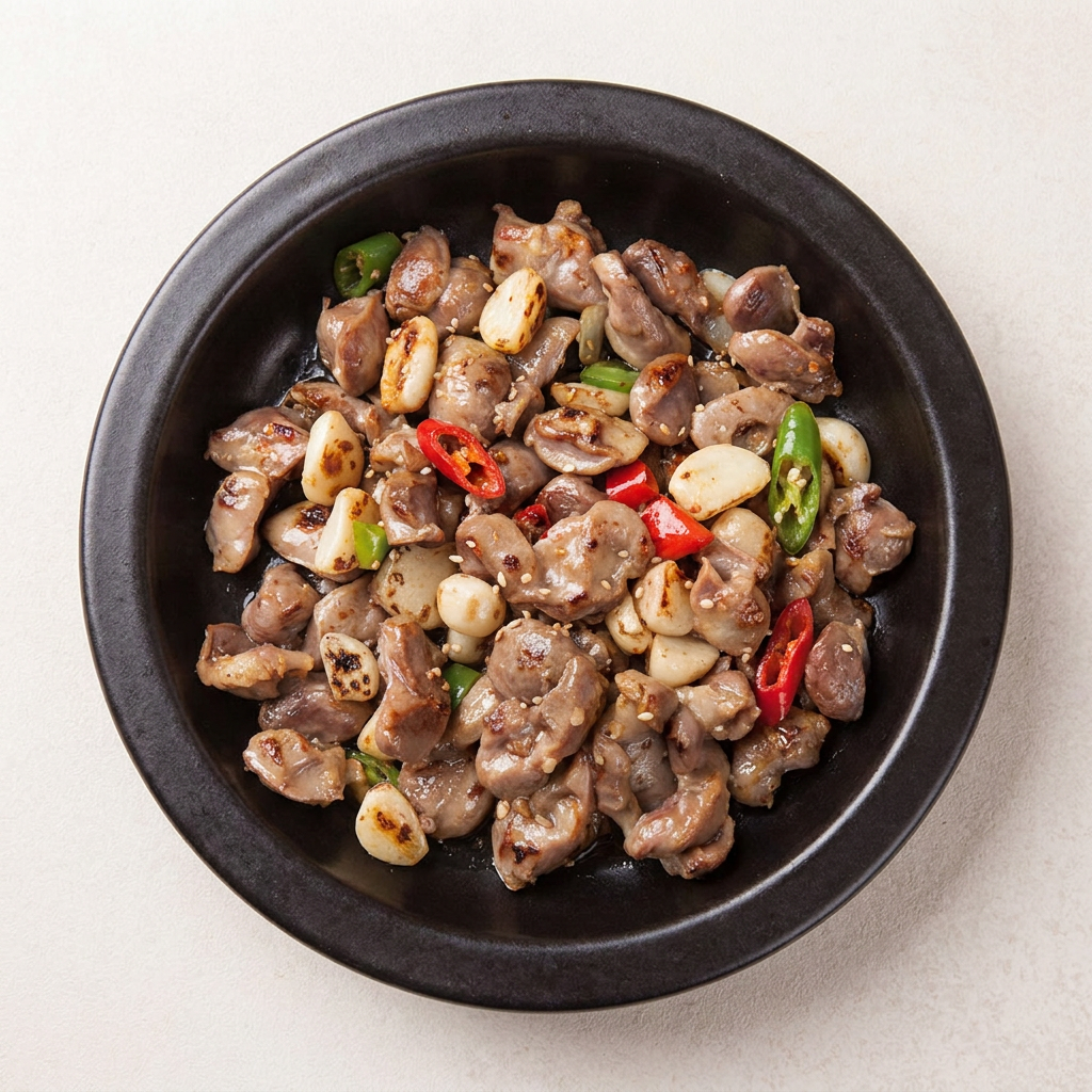 에브리쿡 마늘닭똥집볶음, 300g, 5개