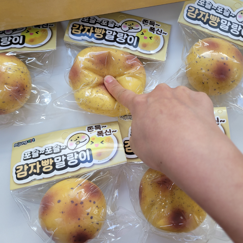 미정아트 감자빵 말랑이, 72g, 1개