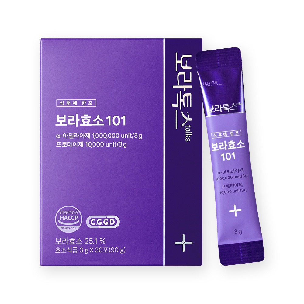 보라톡스 보라효소101 곡물발효효소 프로바이오틱스, 30포, 1개 가격 추이 보라톡스 보라효소101 곡물발효효소 프로바이오틱스, 30포, 1개 - 최저가 9,000원