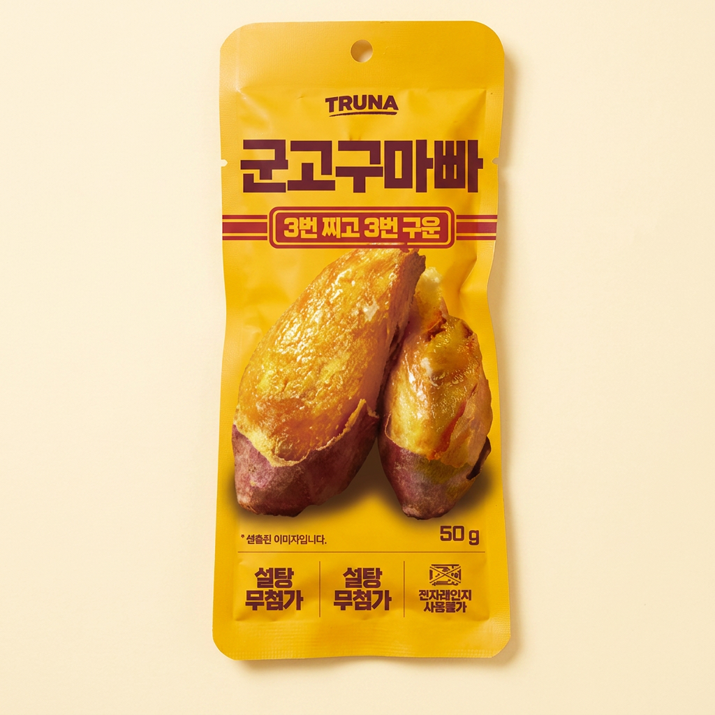 트루나 군고구마빠, 50g, 10팩