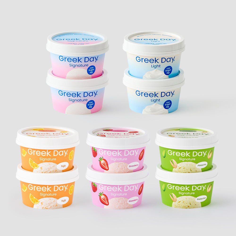 그릭데이 그릭요거트 맛보기 패키지 시그니처+라이트+유자+피스타치오+딸기, 100g, 10개입, 1개 가격 추이 그릭데이 그릭요거트 맛보기 패키지 시그니처+라이트+유자+피스타치오+딸기, 100g, 10개입, 1개 - 최저가 41,800원
