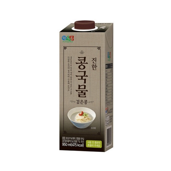 정식품 진한 검은콩국물, 950ml, 2개