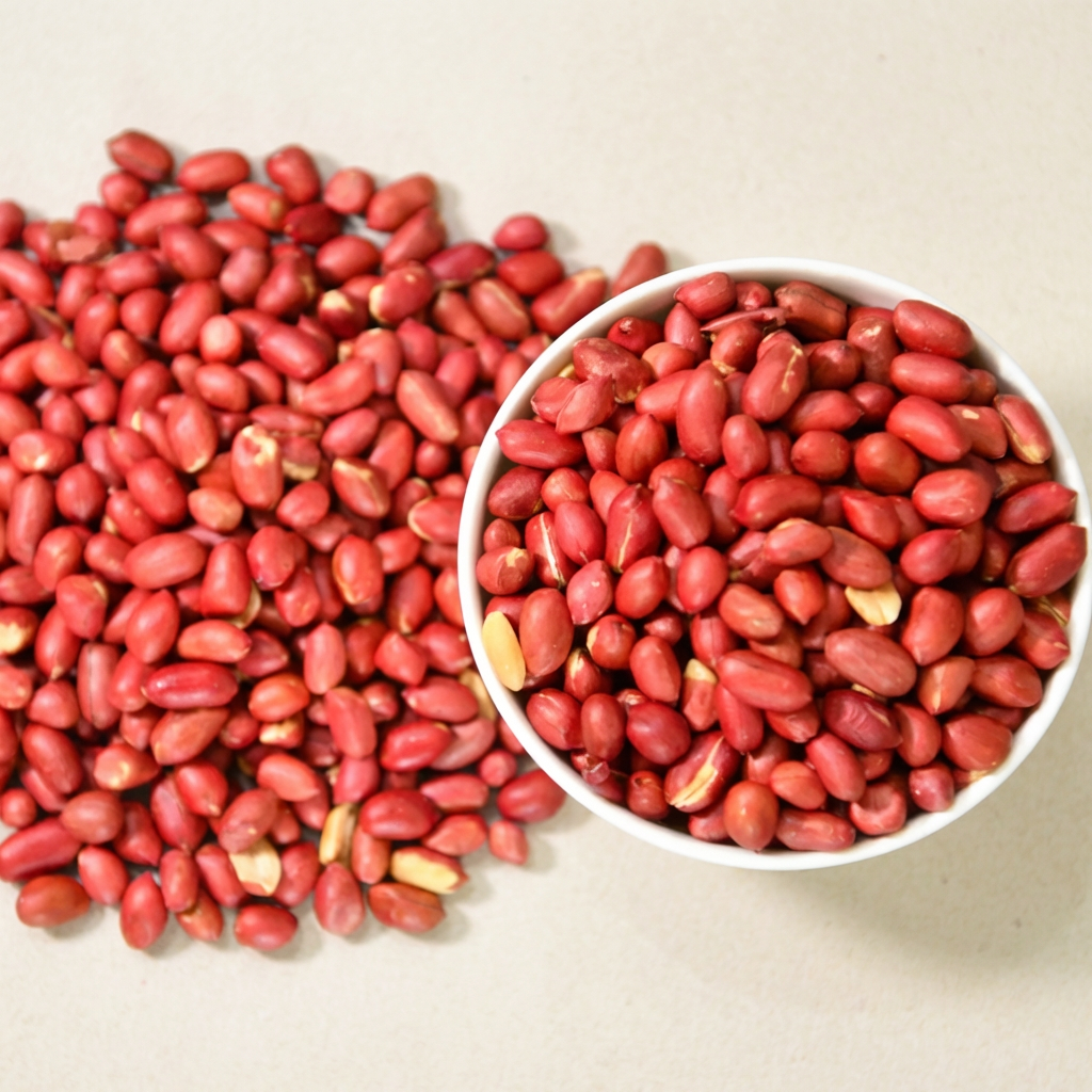 볶은 땅콩 레드 땅콩, 500g, 4봉
