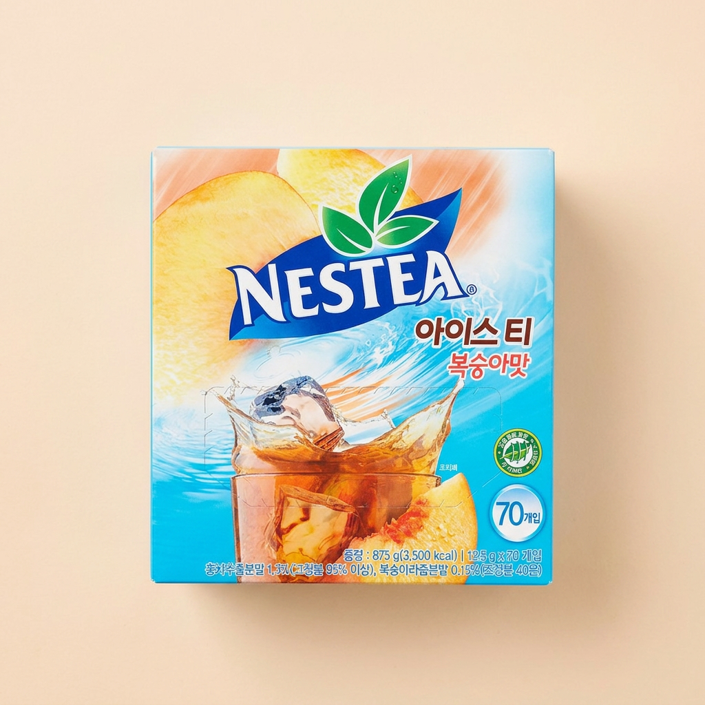 네슬레 네스티 복숭아맛, 12.5g, 70개, 1개