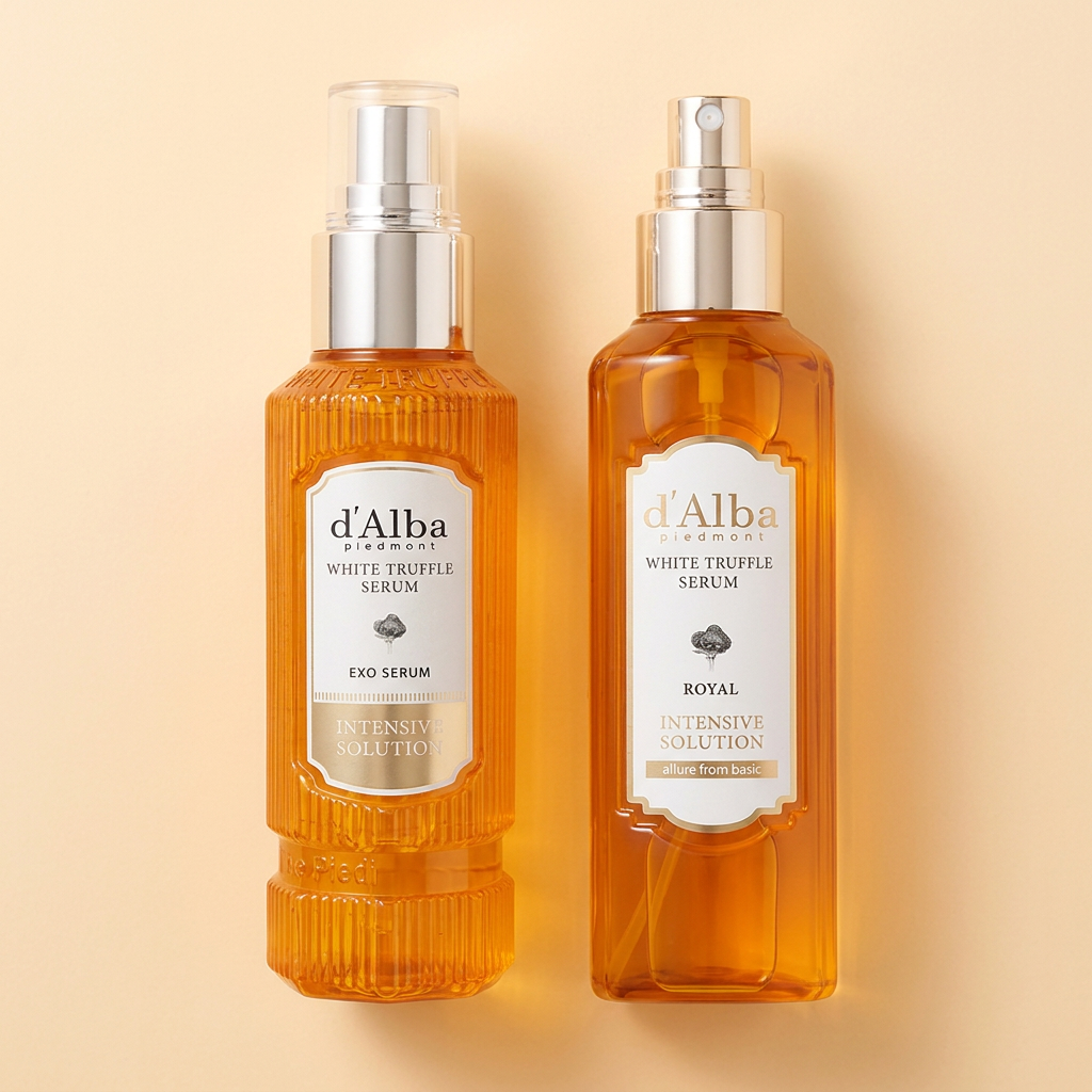 달바 화이트 트러플 세럼 미스트 엑소 세럼 + 로얄 세럼, 60ml, 2개
