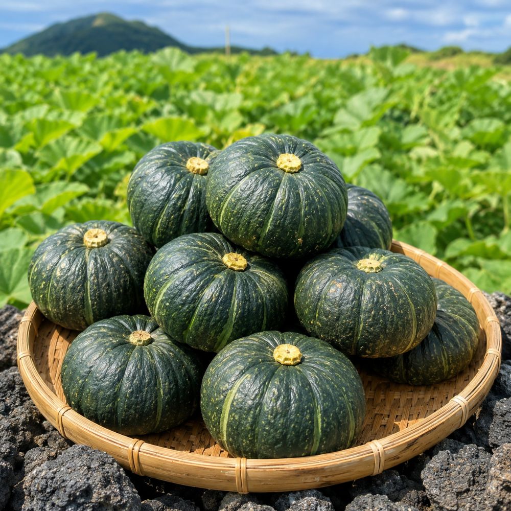 정다운농원 제주 미니 단호박 보우짱, 로얄과, 3kg, 1박스