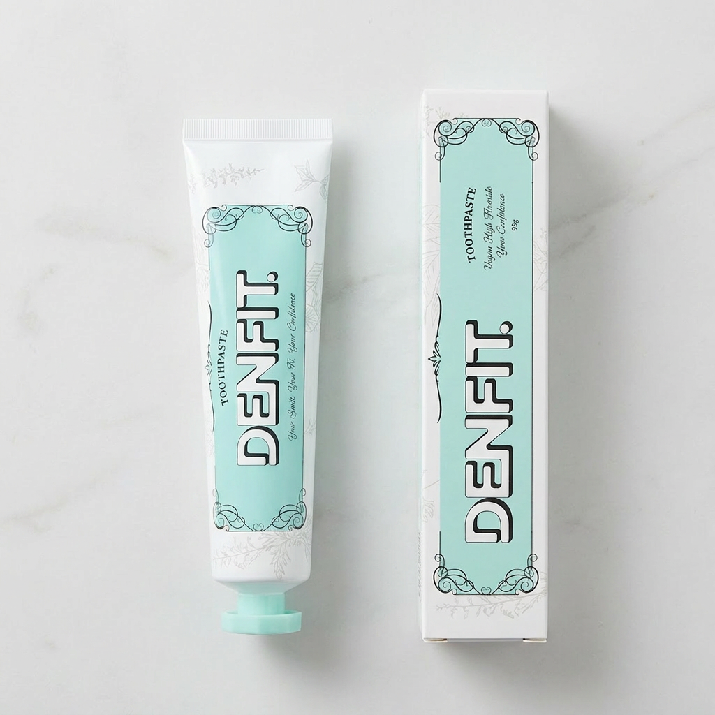 덴핏 고불소 리프레쉬 쿨브리즈 비건치약, 120g, 4개