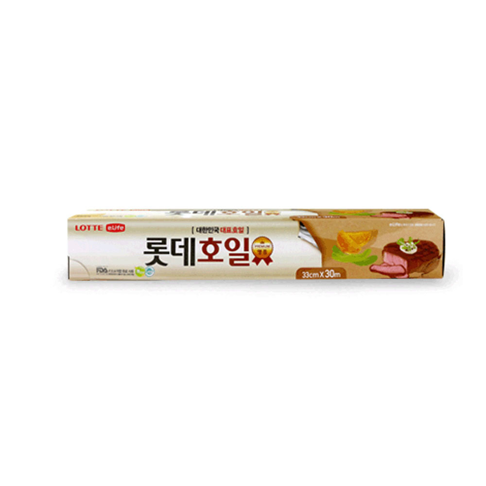 롯데이라이프 쿠킹호일 고급형, 33cm x 30m, 1개