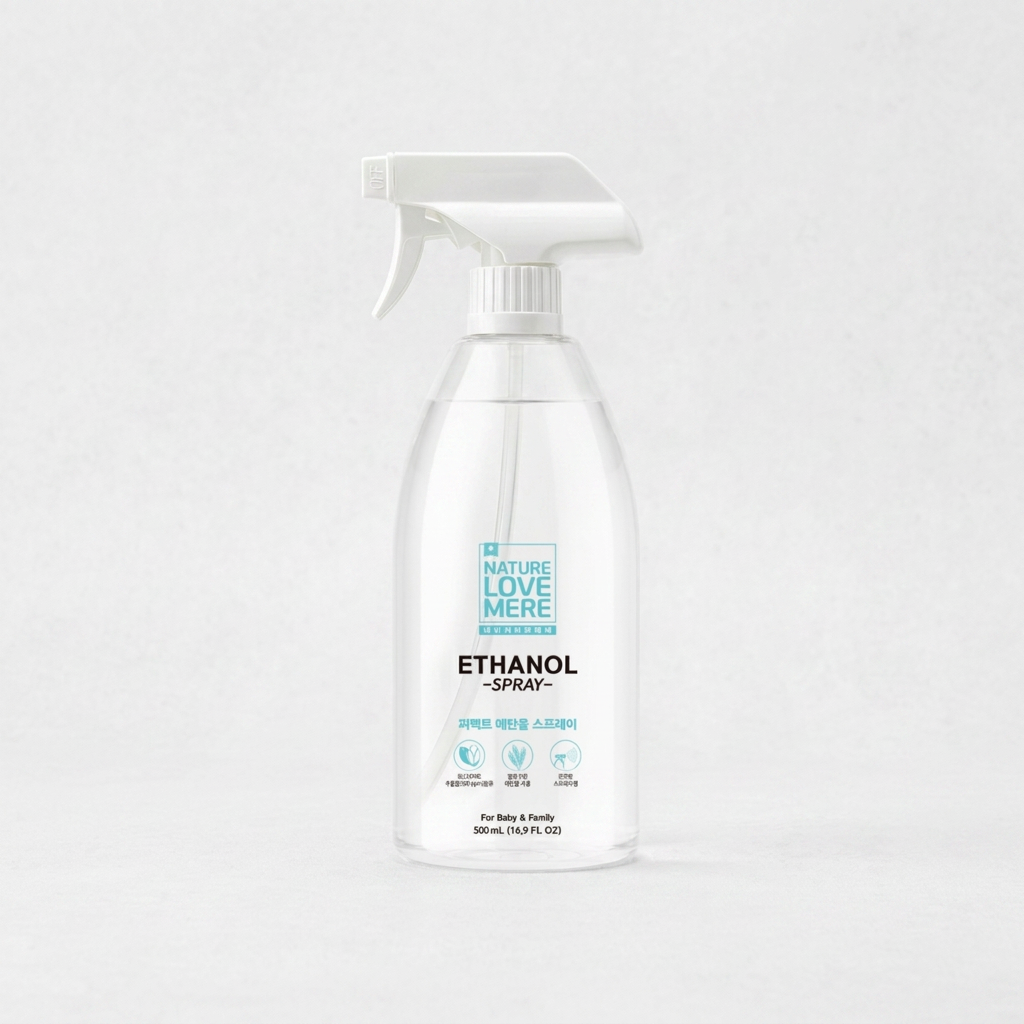 네이쳐러브메레 퍼펙트 에탄올 스프레이, 500ml, 3개