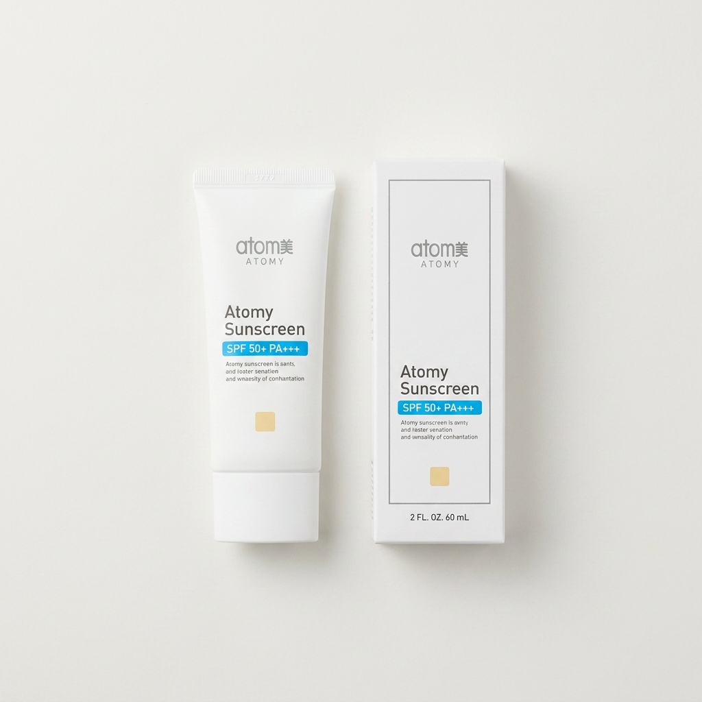 애터미 선크림 베이지, 60ml, 3개