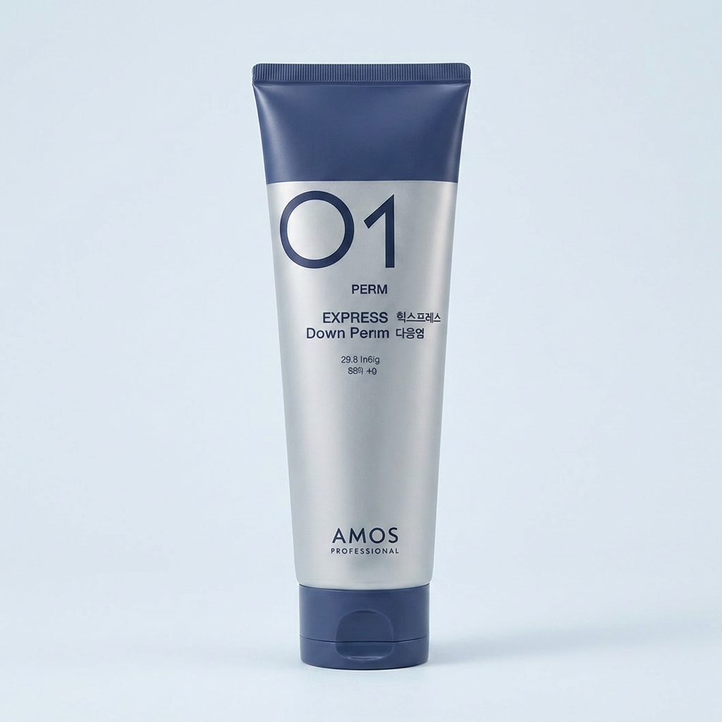 아모스 익스프레스 다운펌, 중화제 필요없는, 250ml, 1개