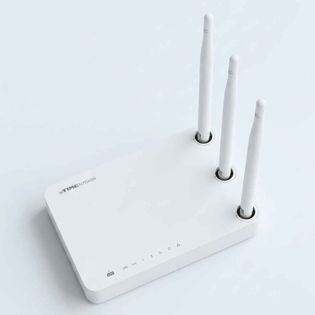 ipTIME N704SR 300Mbps급 11n 4LAN 포트 유무선공유기, 1개