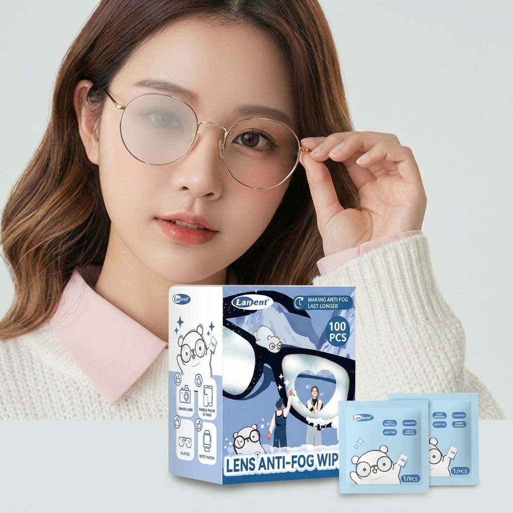 김실드 안경 김서림방지 티슈, 화이트, 100개, 1개