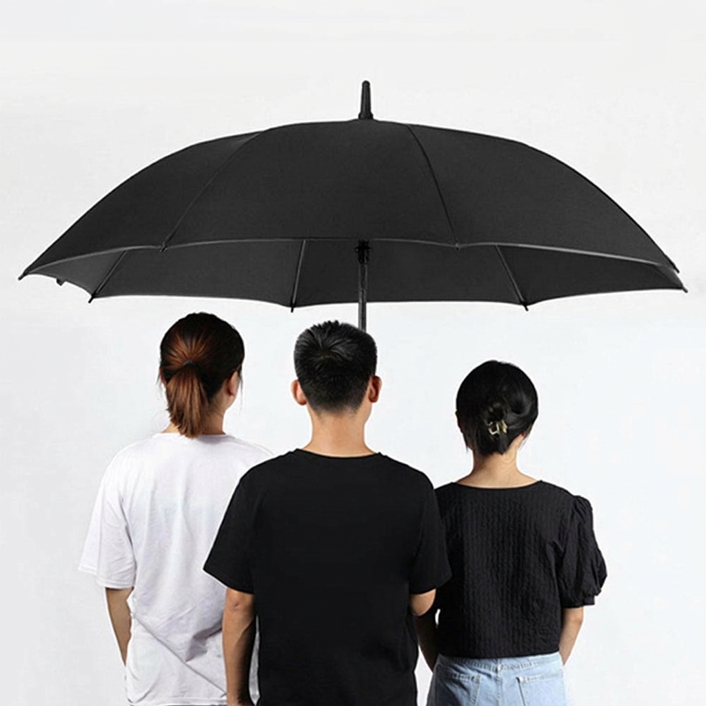 30인치 초대형 장우산, 블랙, 2개