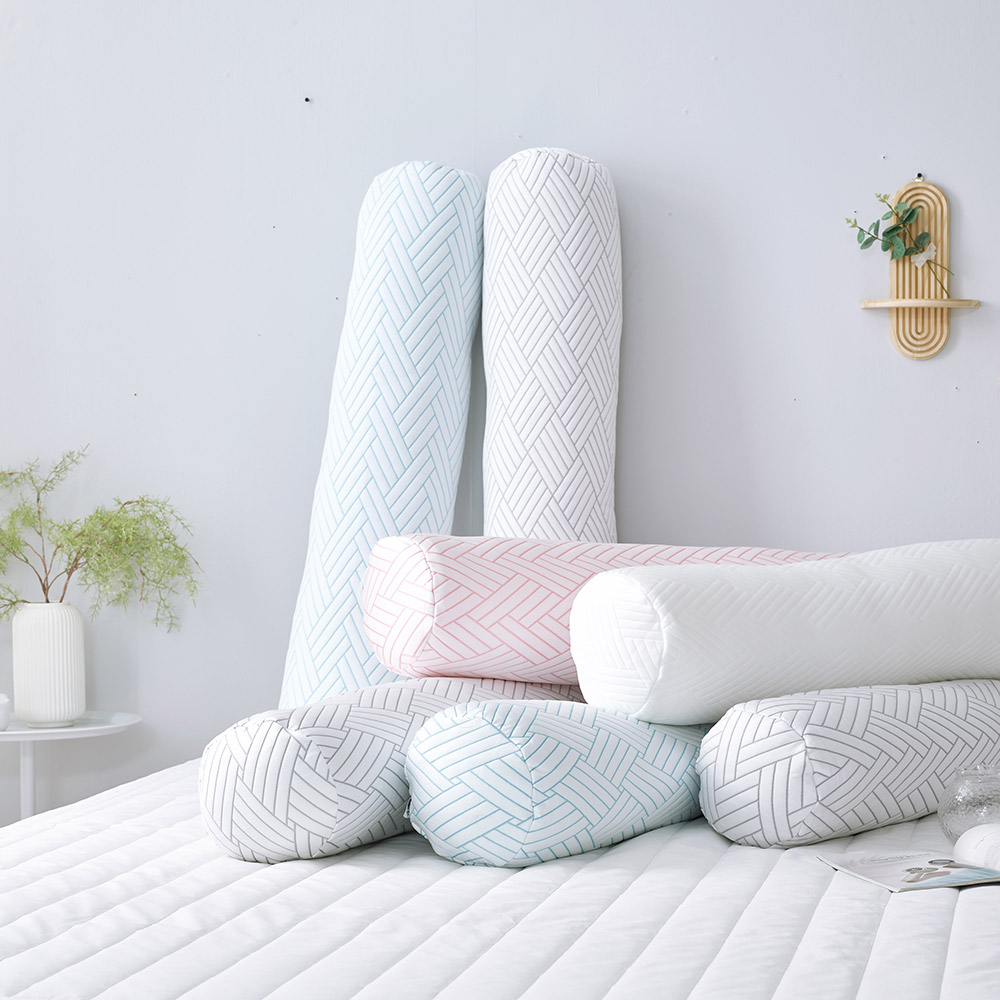 애끌리아 베론 HR 3중직 냉감 바디필로우, 매트릭 그레이, 20x100cm