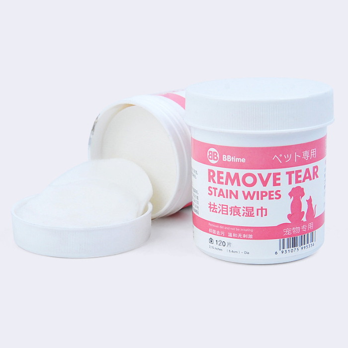 눈물 자국 리무버 패드, 120장, 150g, 1통