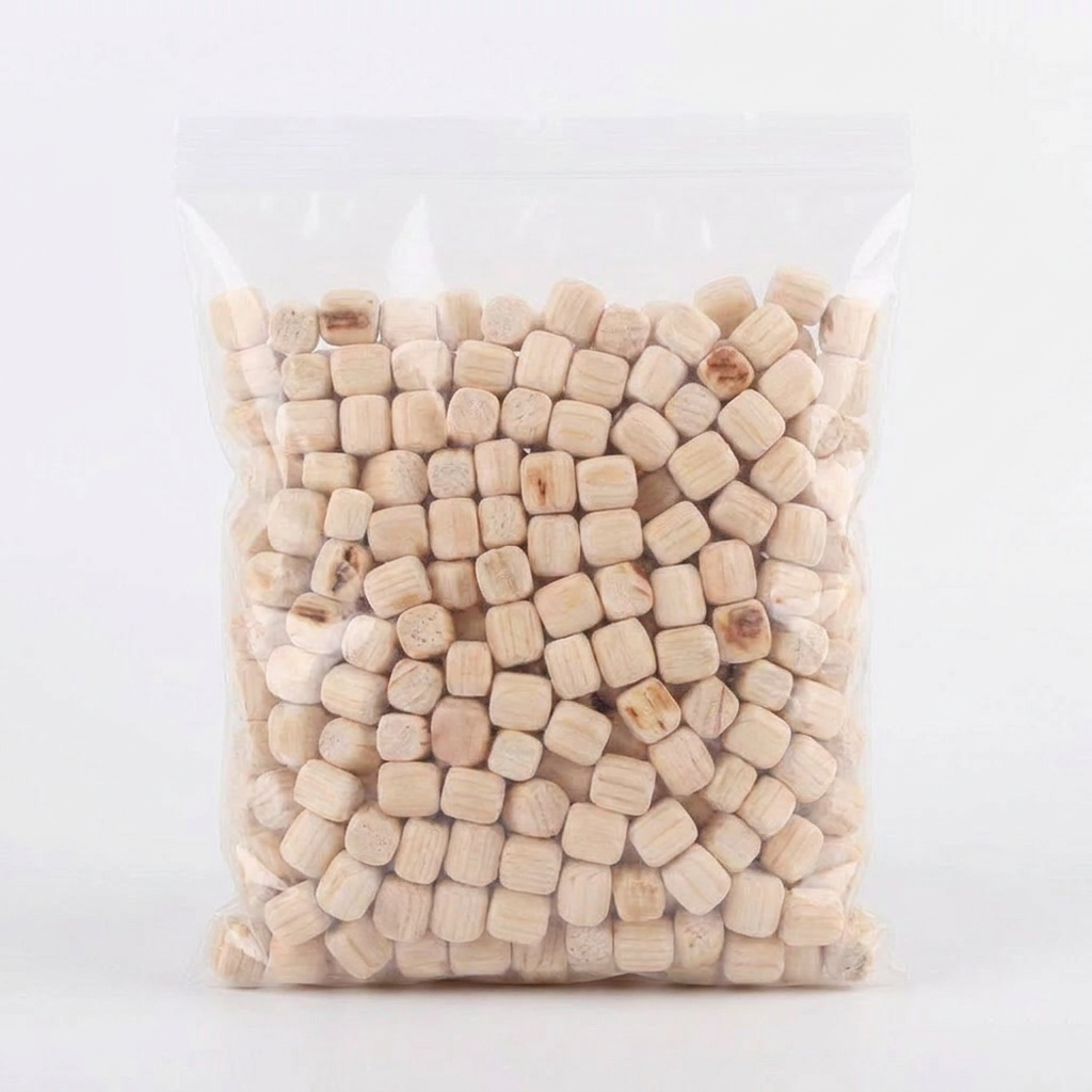 편백나무 큐브 편백나무 베개속 편백나무 베개, 1kg, 1개