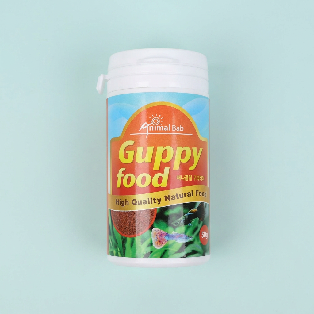 올데이픽 구피 사료, 50g, 1개