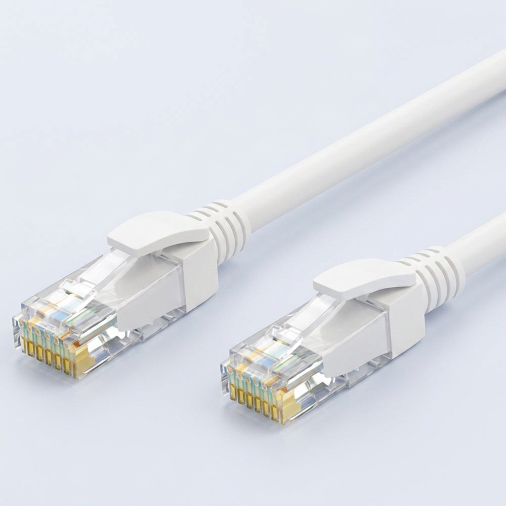 CAT6 UTP 랜케이블, 흰색, 20m, 1개