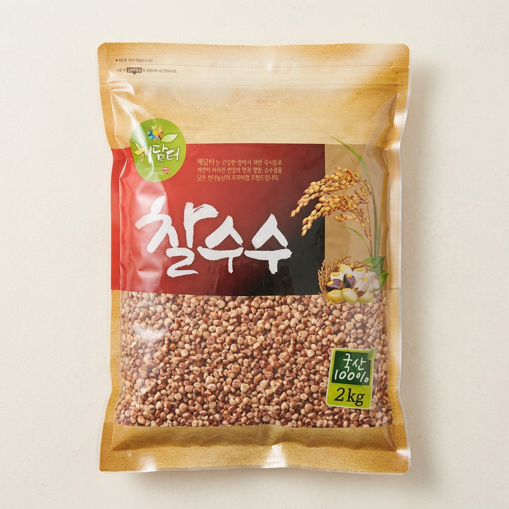 현대농산 국내산 찰수수, 2kg, 1개