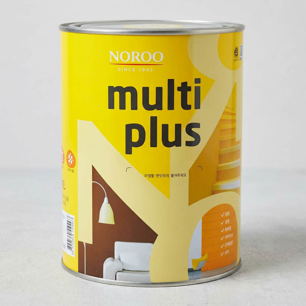 노루페인트 멀티플러스 문틀페인트, 화이트, 0.9L, 1개