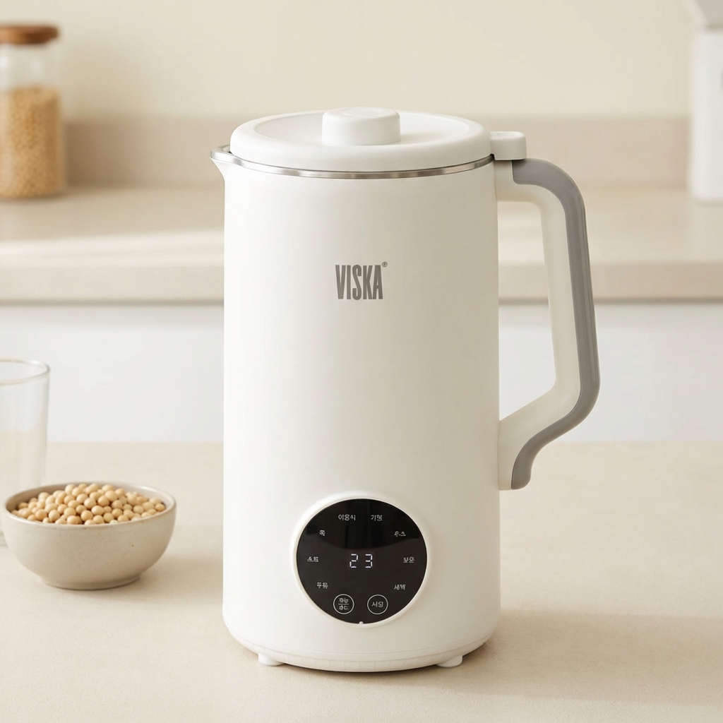 비스카 마이키친 대용량 두유제조기 HNZ-M100SM, 1.2L