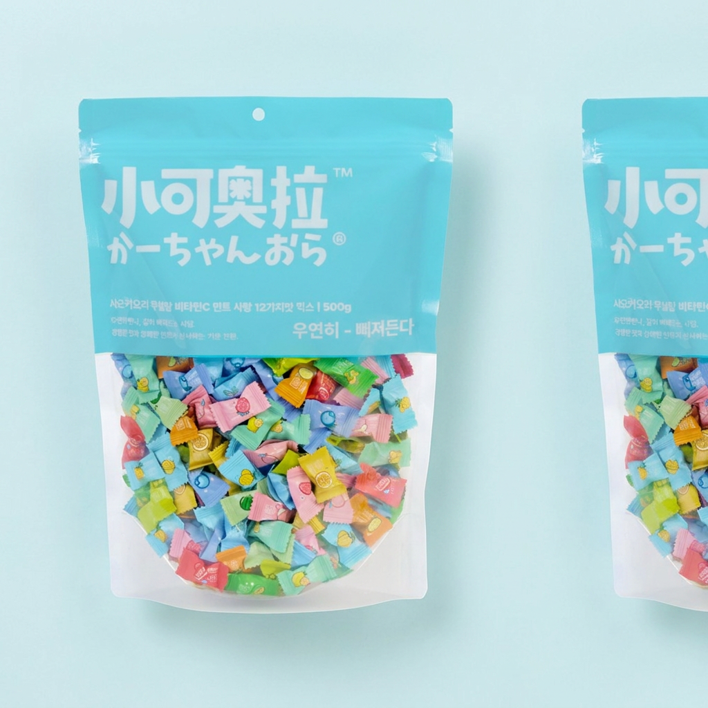 샤오커오라 비타민C 종합사탕, 500g, 2개