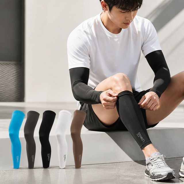 렌웨이브 쿨 압박 레그토시, 남성용, 블랙, 1개