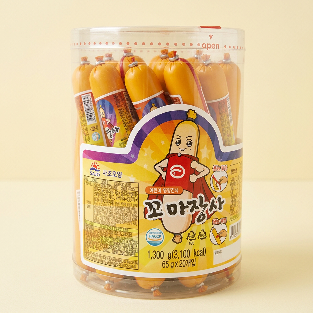 사조 꼬마장사, 65g, 20개, 2개